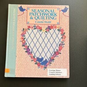Seasonal Patchwork & Quilting Book Craft Instructional Fabric Arts Gift Projects
